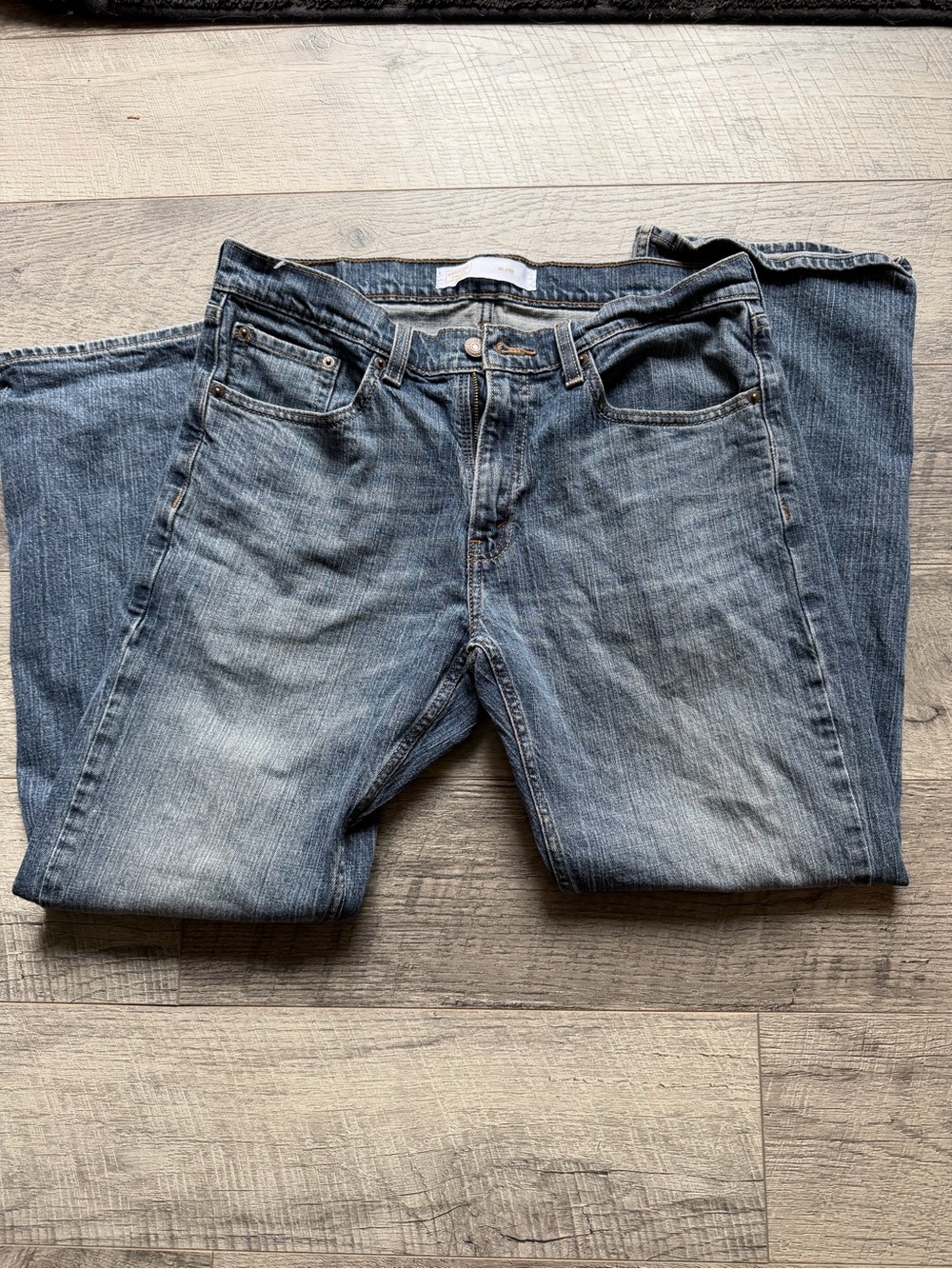 Signature by Levi Strauss Light Blue Relaxed Jeans